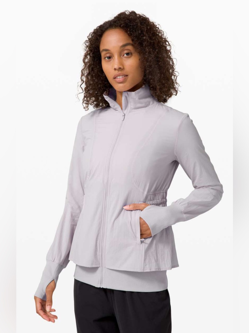 Lululemon Sights Seen Jacket in Chrome Size 12